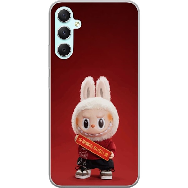 Samsung Galaxy A34 Genomskinligt Skal Pop Mart The Monsters La