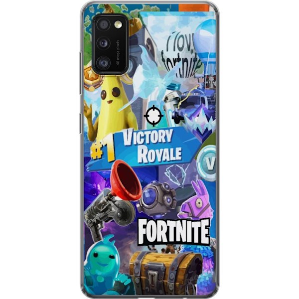 Samsung Galaxy A41 Genomskinligt Skal Fortnite