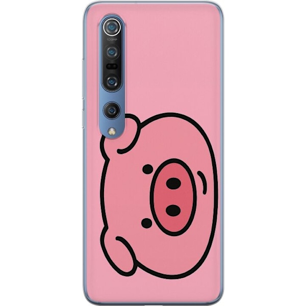 Xiaomi Mi 10 Pro 5G Läpinäkyvä kuori Kawaii Piggy