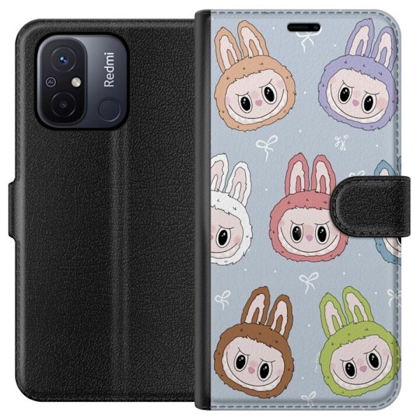Xiaomi Redmi 12C Plånboksfodral Labubu Star Pattern – Stjä