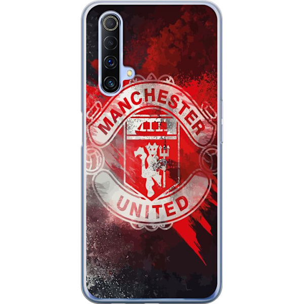 Realme X50 5G Gennemsigtig cover Manchester United F.C.