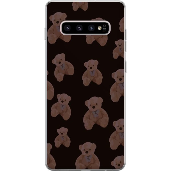 Samsung Galaxy S10+ Genomskinligt Skal En björn flera björna