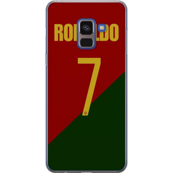 Samsung Galaxy A8 (2018) Läpinäkyvä kuori Ronaldo