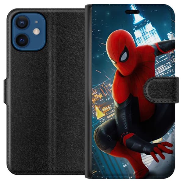Kompatibelt Plånboksfodral till Apple iPhone 12 mini Spiderman