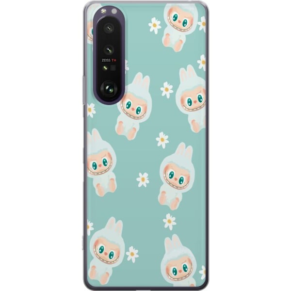 Sony Xperia 1 III Läpinäkyvä kuori Labubu Candy Vibes