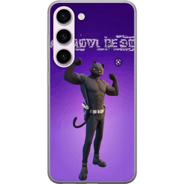 Samsung Galaxy S23 Gennemsigtig cover Fortnite - Meowscles