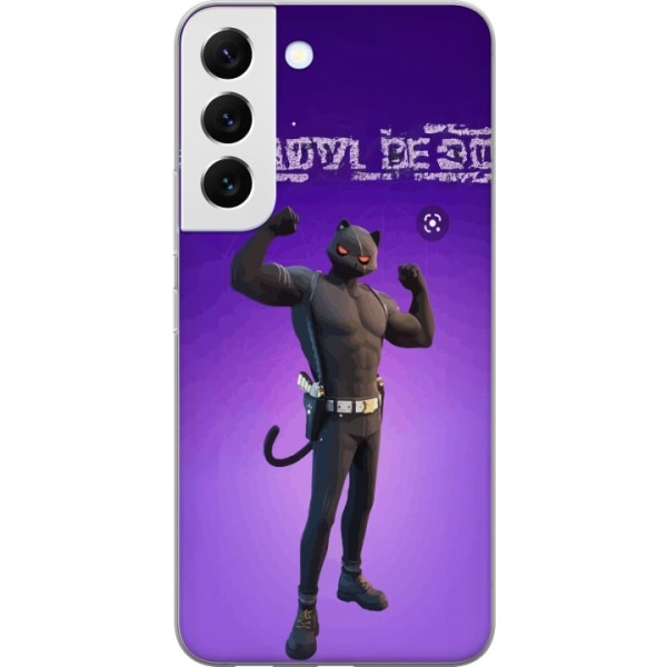 Samsung Galaxy S22+ 5G Gennemsigtig cover Fortnite - Meowscles