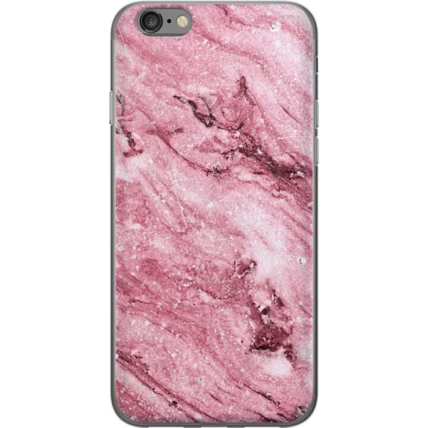Apple iPhone 6s Cover / Mobilcover - Glitter Marmor