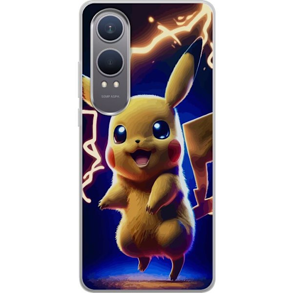 OnePlus Nord CE4 Lite Gennemsigtig cover Pikachu