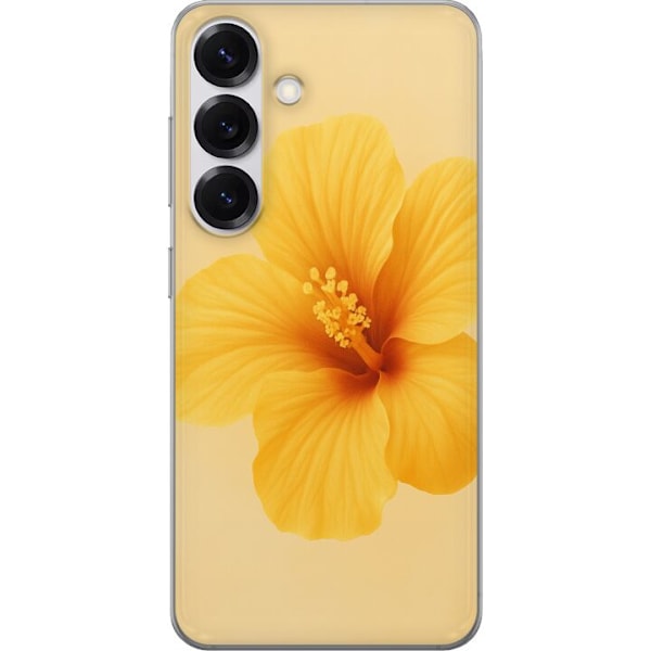 Samsung Galaxy S25 Genomskinligt Skal Lemon Zing