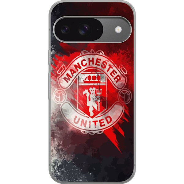 Google Pixel 9 Gjennomsiktig deksel Manchester United