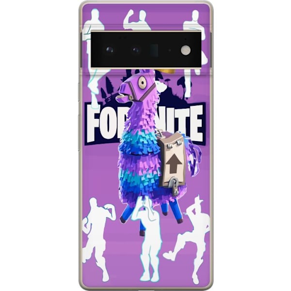 Google Pixel 6 Pro Läpinäkyvä kuori Fortnite