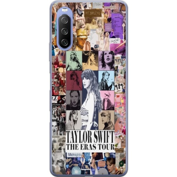 Sony Xperia 10 III Lite Gennemsigtig cover Taylor Swift - Eras