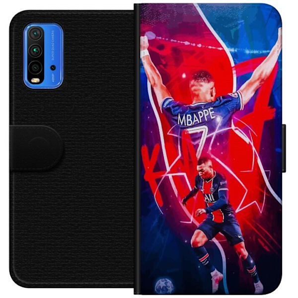 Xiaomi Redmi Note 9 4G Plånboksfodral Kylian Mbappé