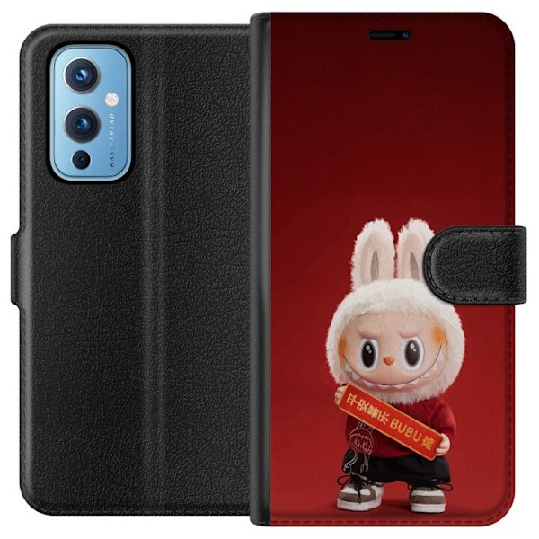 OnePlus 9 Lompakkokotelo Pop Mart The Monsters Labubu Onnea Vi