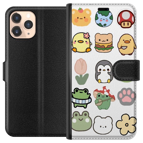 Apple iPhone 11 Pro Tegnebogsetui Kawaii Friends