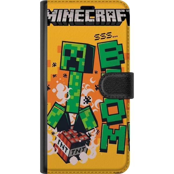 Kompatibel Tegnebogsetui til Samsung Galaxy S10 Lite Minecraft Boom