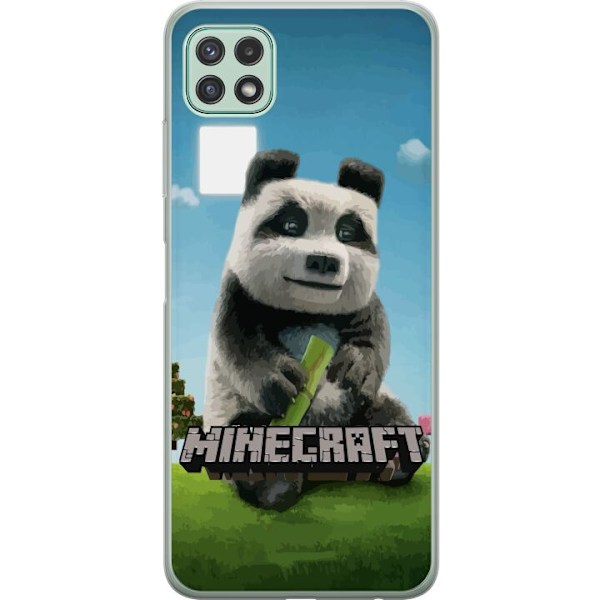 Samsung Galaxy A22 5G Läpinäkyvä kuori A Minecraft Movie