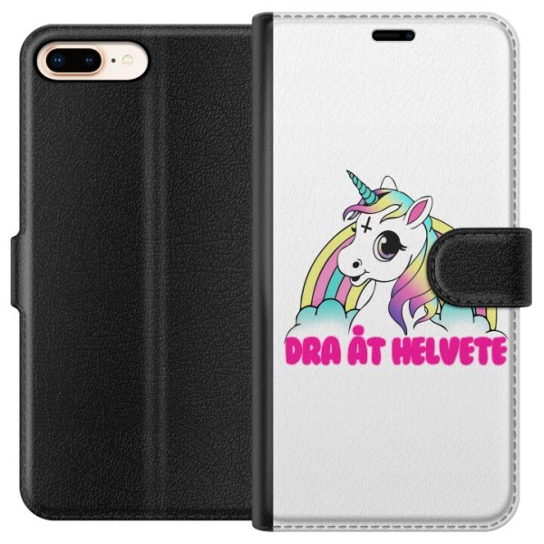 Apple iPhone 8 Plus Lommeboketui Unicorn