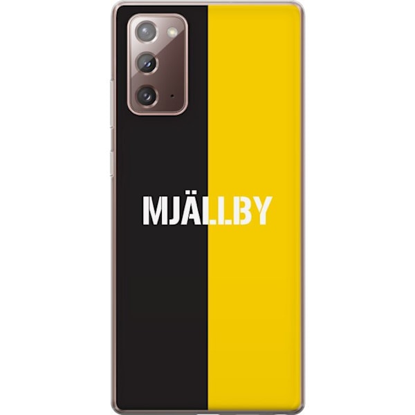 Samsung Galaxy Note20 Gennemsigtig cover Mjällby