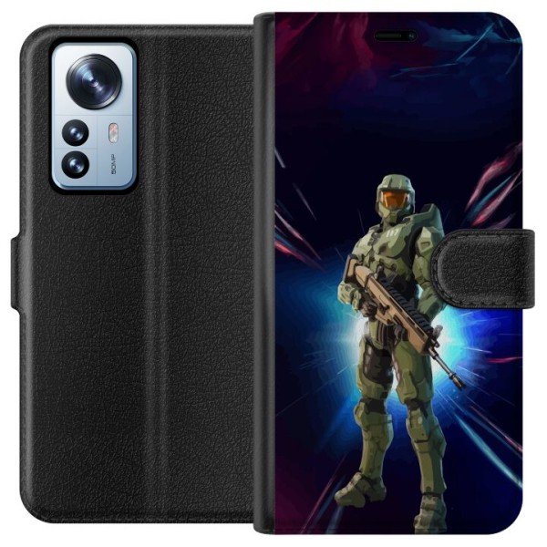 Xiaomi 12 Pro Tegnebogsetui Fortnite - Master Chief