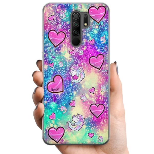 Xiaomi Redmi 9 TPU Mobilskal Unicorn Enhörning