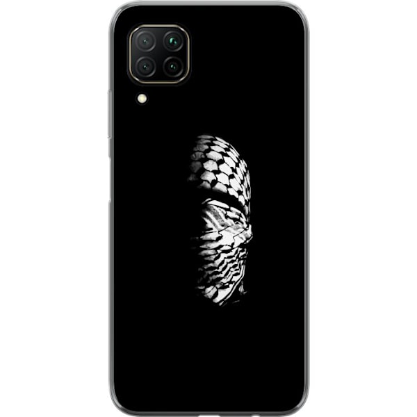 Huawei P40 lite Gennemsigtig cover Keffiyeh-mønster - klassis
