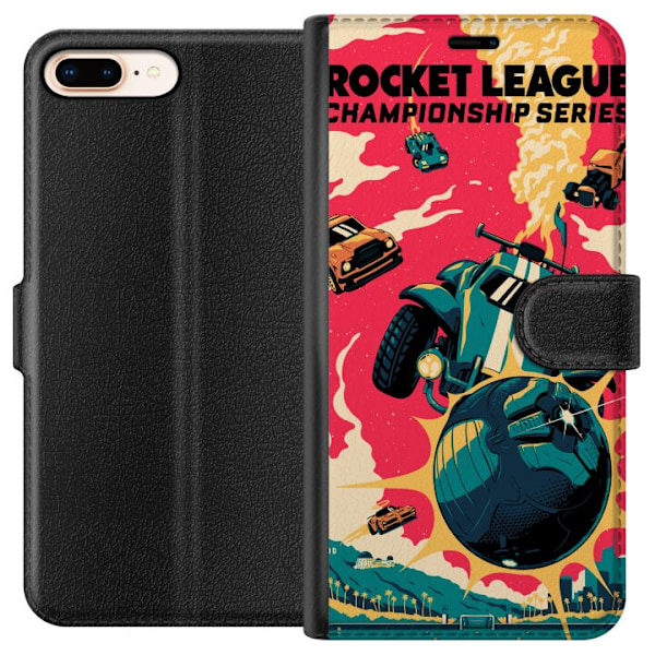 Apple iPhone 8 Plus Lompakkokotelo Rocket League