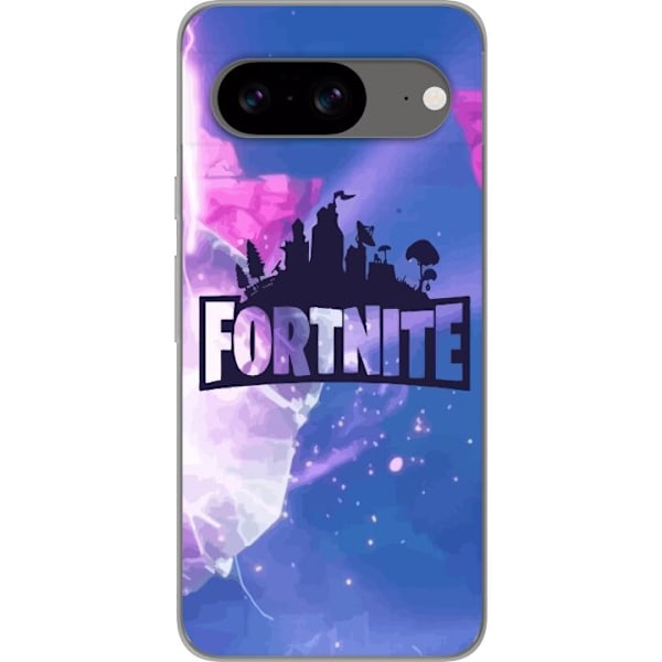 Google Pixel 8 Genomskinligt Skal Fortnite