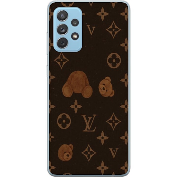 Samsung Galaxy A52 5G Läpinäkyvä kuori Plush Luxe