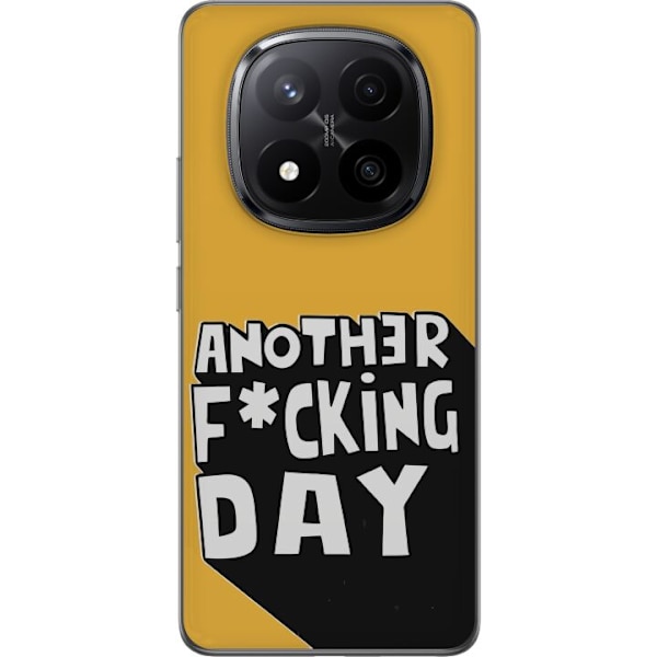 Xiaomi Redmi Note 14 Pro+ Läpinäkyvä kuori Another Day Tekstimotiivi Huumori Katumuoti Graafinen Rohkea Tyyli Suosittu Elämäntapa Kaupunkimuoti D