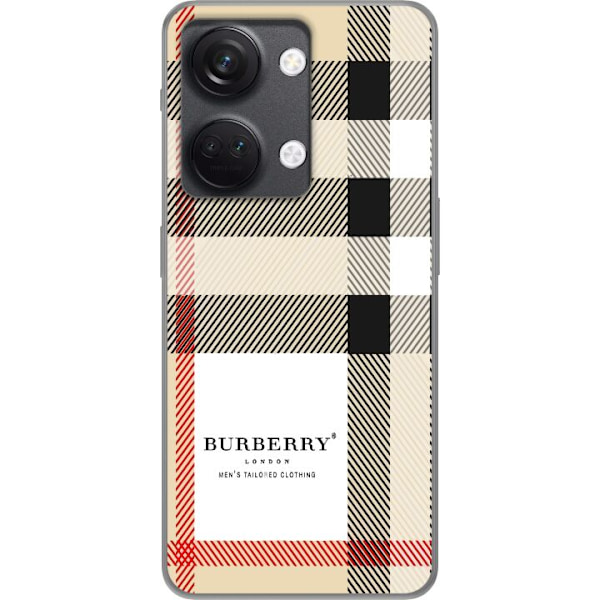 OnePlus Nord 3 Genomskinligt Skal Burberry