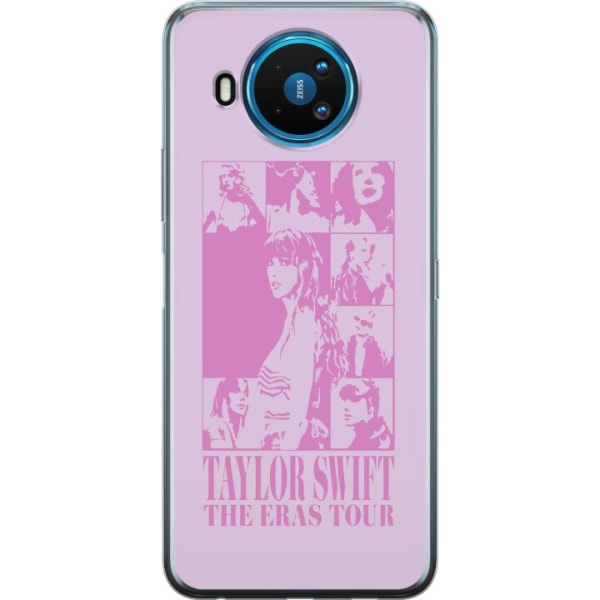 Nokia 8.3 5G Genomskinligt Skal Taylor Swift - Pink