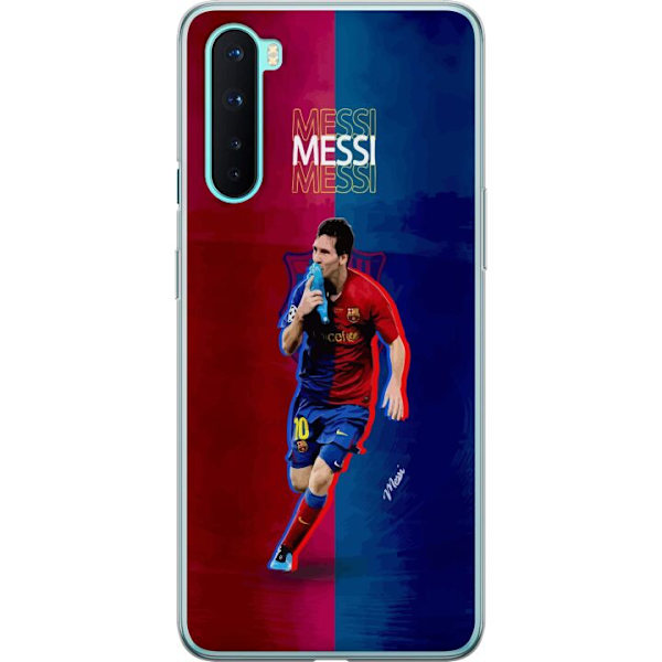 OnePlus Nord Genomskinligt Skal Messi