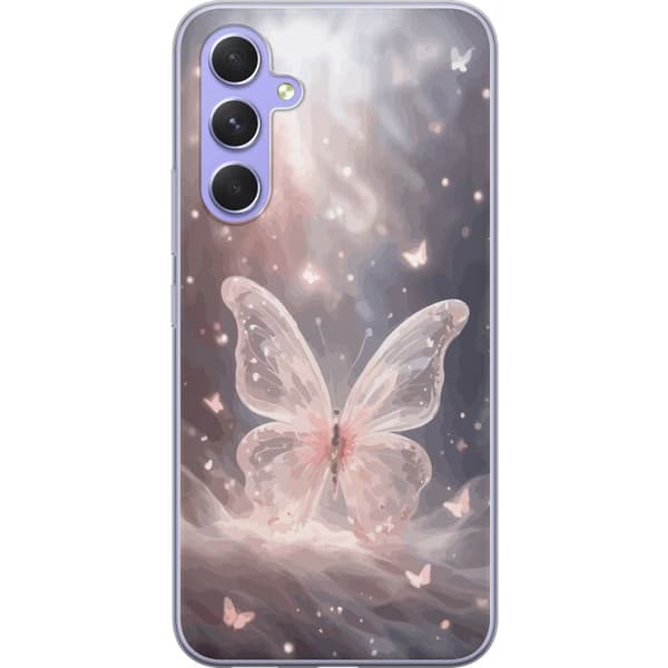Kompatibelt Mobildeksel til Samsung Galaxy A54 Fjäril