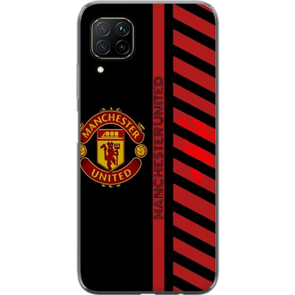 Huawei P40 lite Gennemsigtig cover Manchester United