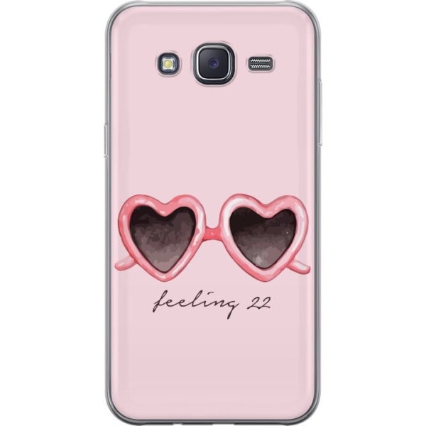 Samsung Galaxy J5 Gennemsigtig cover Taylor Swift - Feeling 22