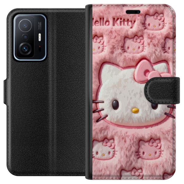 Kompatibel Tegnebogsetui til Xiaomi 11T Sød pink
