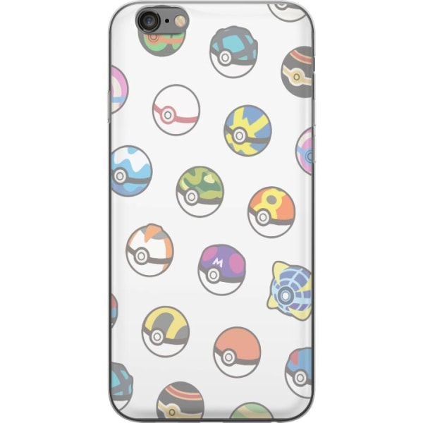 Apple iPhone 6s Plus Gennemsigtig cover Pokemon