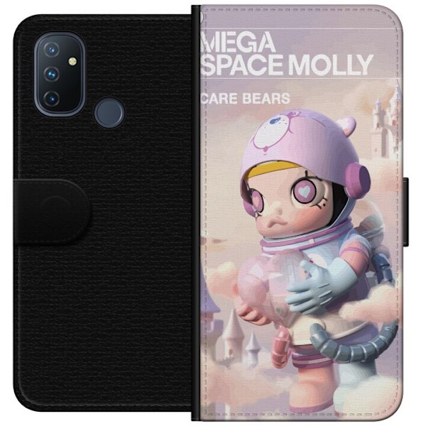 OnePlus Nord N100 Tegnebogsetui Mega Space Molly Care Bears Series - Share Bear Edition