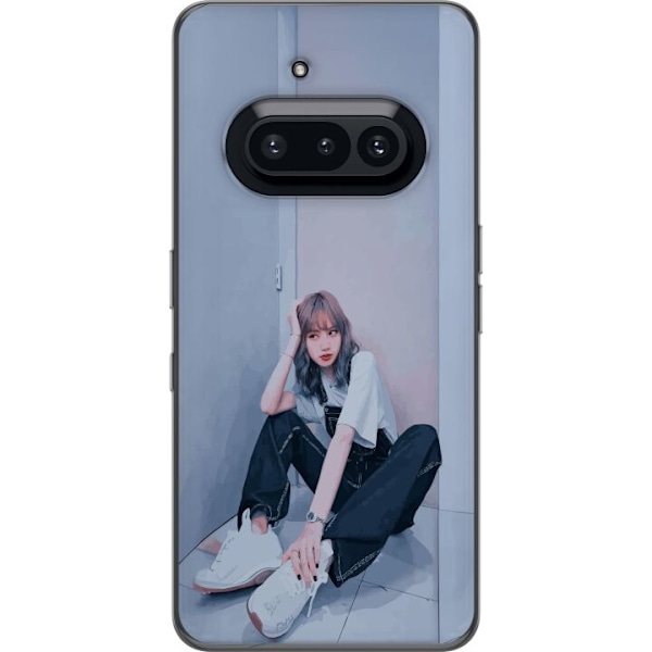Nothing Phone (3a) Läpinäkyvä kuori Lisa from Blackpink – K-pop Style Icon