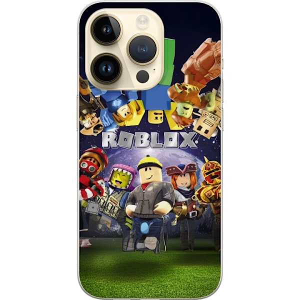 Apple iPhone 14 Pro Gjennomsiktig deksel Roblox Verden - Spill