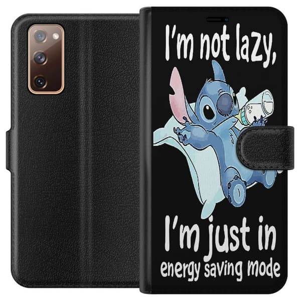 Yhteensopiva Lompakkokotelo Samsung Galaxy S20 FE Kutoa Teksti