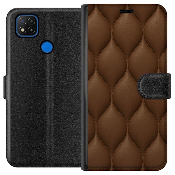 Xiaomi Redmi 9C Plånboksfodral Cocoa Scales