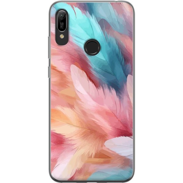 Huawei Y6 (2019) Gennemsigtig cover Fjer