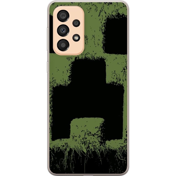 Samsung Galaxy A33 5G Genomskinligt Skal A Minecraft Movie