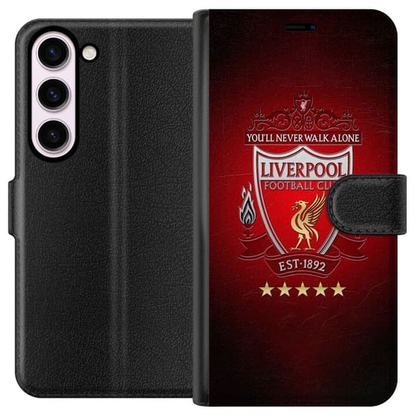 Kompatibelt Plånboksfodral till Samsung Galaxy S23 Liverpool