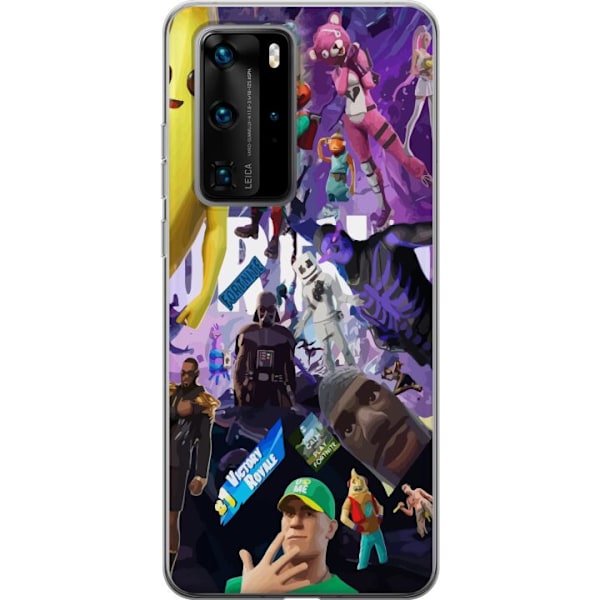 Huawei P40 Pro Gjennomsiktig deksel Fortnite