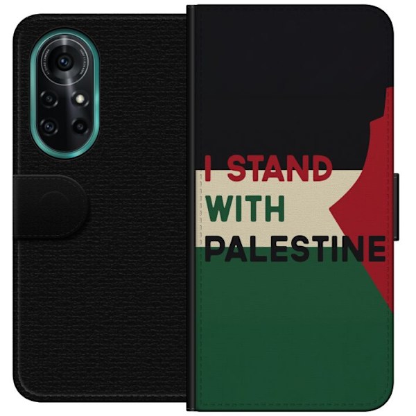 Huawei nova 8 Pro Plånboksfodral Stand with Palestine – sol