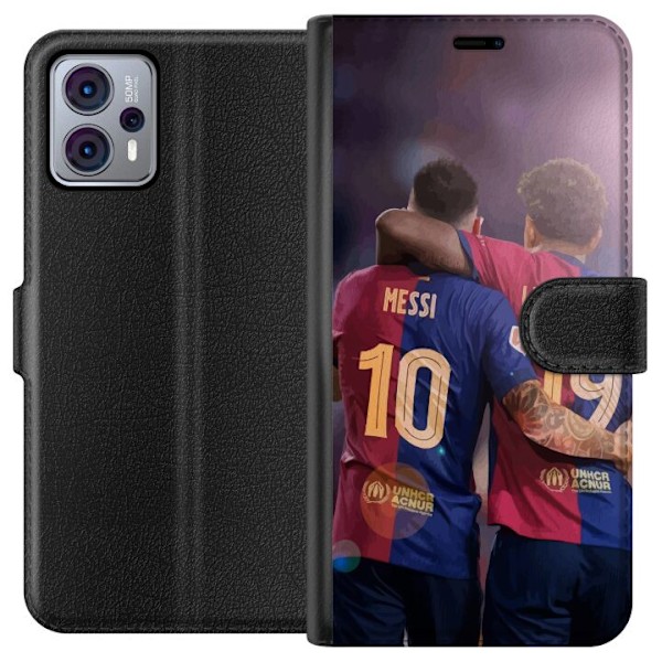 Motorola Moto G23 Lompakkokotelo Lamine Yamal Messi